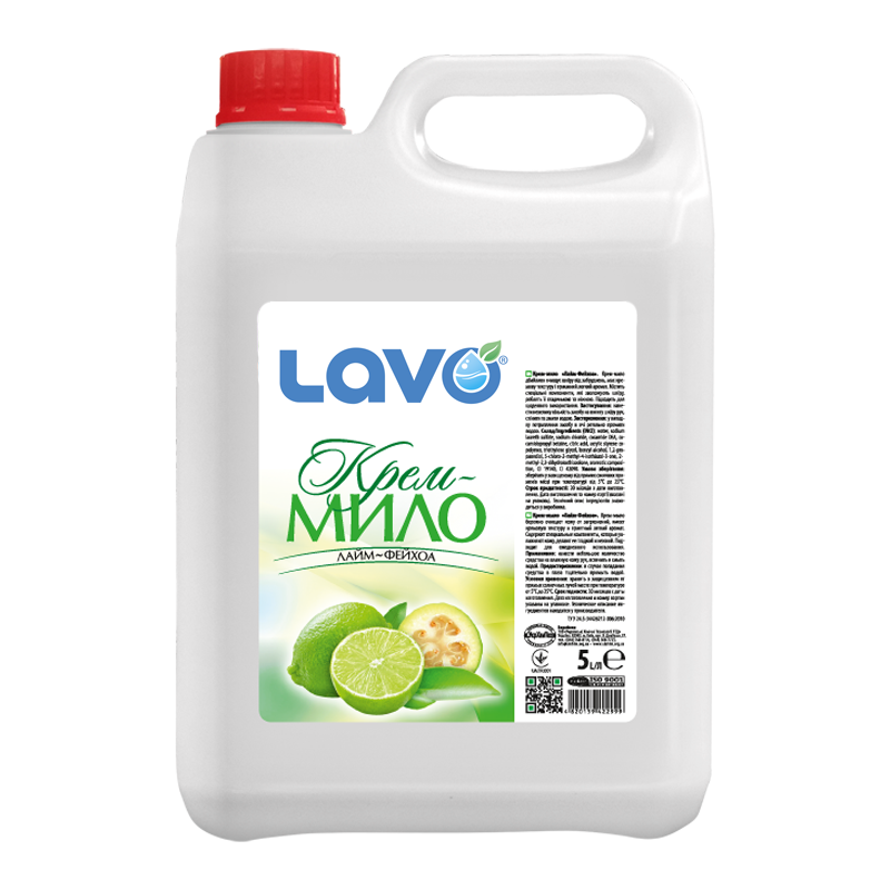 Крем-мило LAVO® «Лайм-Фейхоа»